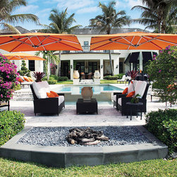 TUUCI: Ocean Master MAX Single Cantilever - Outdoor Umbrellas