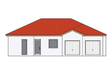Bungalow w/ Double Garage.