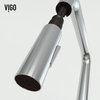 VIGO Parsons Pull-Down Kitchen Faucet With Soap Dispenser, Stainless Steel