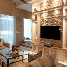 basement feature wall