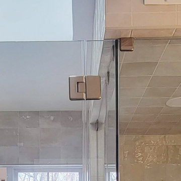 Huge Double Glass Enclosure
