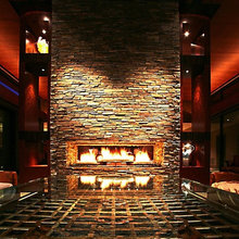 amazing room with fire place