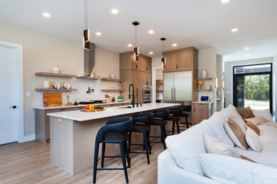 Kitchen - modern kitchen idea in Other