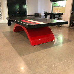 Custom Luxury Branded Ping Pong Table - Game Tables