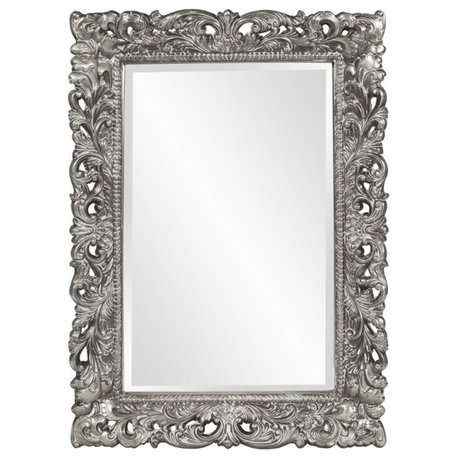 Howard Elliott Barcelona Glossy Nickel Mirror