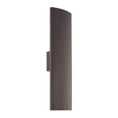 Sonneman 2-Light Pannelo 22" Sconce in Rubbed Bronze - 1871-24F