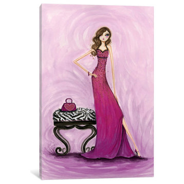 iCanvas Best dress Gem Dress Gallery Wrapped Canvas Art Print by Bella Pilar