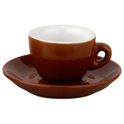 Modern Cappuccino And Espresso Cups by la pavoni