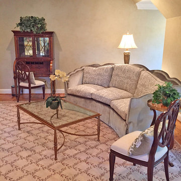 Reupholstered Guest Bedroom Sofa