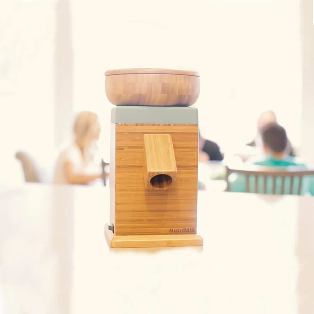 NutriMill Silver Trim Harvest Grain Mill
