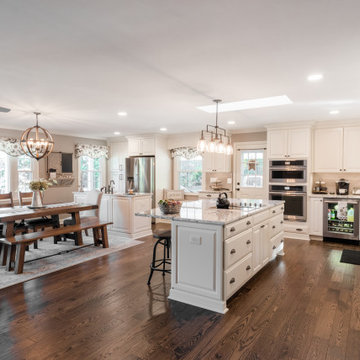 Massive Open Plan Kitchen and Dining Remodel