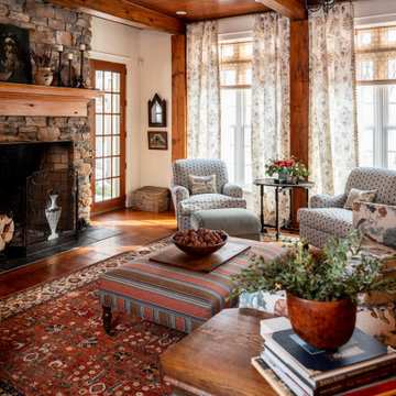 the richly textured home