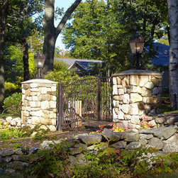 French Chateau Style Exterior Lighting - Post Lights
