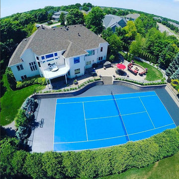 SnapSports Backyard Home Court - The ultimate multi-sport outdoor court