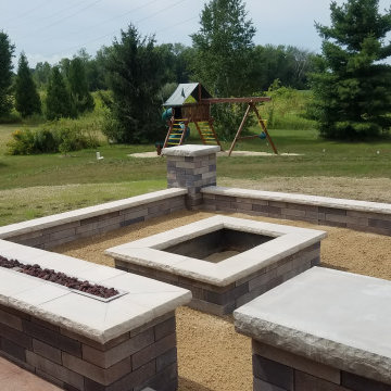 Squares & rectangles for firepits and seating