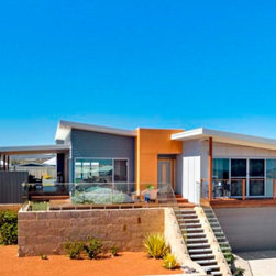 Sunset Beach House in Perth uses Breezway Louvre Windows - Windows
