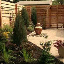 Fence and rail
