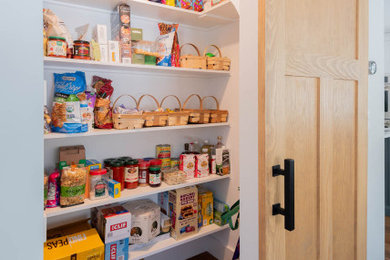 Small transitional kitchen photo in Boston