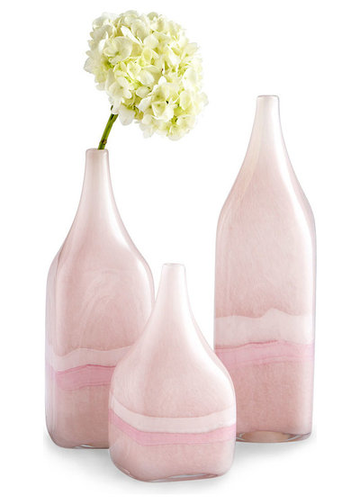 Transitional Vases Sheila Gradient Vase, Pink, 8"