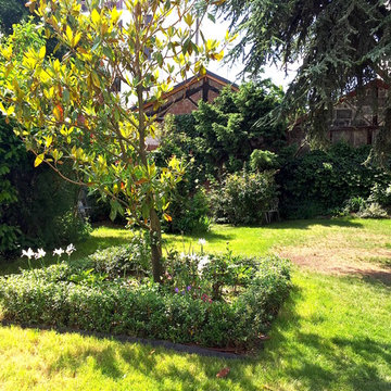 Jardin citadin "Courbes sensuelles"