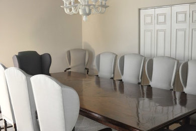 Inspiration for an eclectic dining room remodel in Los Angeles
