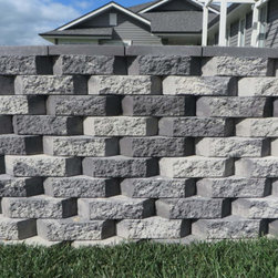 Premier Retaining Wall in Charcoal Blend - Products