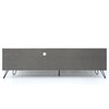 GDF Studio Vivian Mid-Century Modern Two-Toned TV Stand with Hairpin Legs