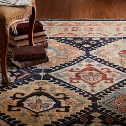 Heirloom HQ-01 NAVY / MULTI - Area Rugs