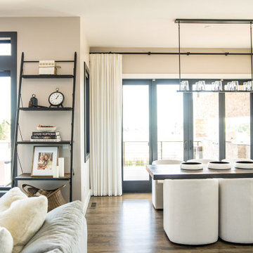 Roller Shades, Cornices and Drapery
