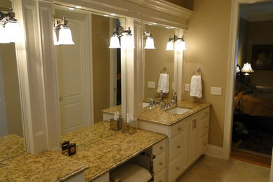 Elegant bathroom photo in Other