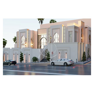 Modern Arabic Villa Architectural Design - Modern - Exterior - London ...