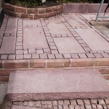 Wegebau, Anlegen von Terrassen, Pflaster, Platten Parkplätzen und Treppen