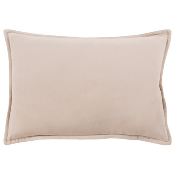 Cotton Velvet 13" x 19" Pillow Kit, Gray, 13"x19"