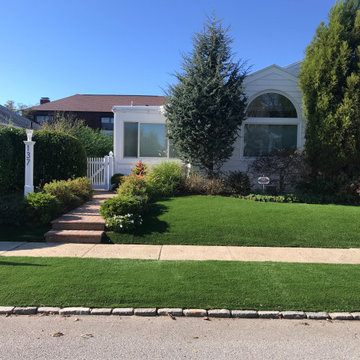 Atlantic Beach Artificial Grass Landscape RejuvinationGreenr World was hired to