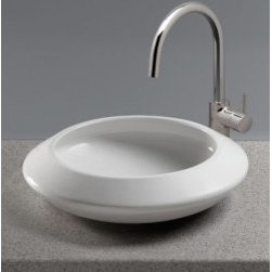 Toto Curva Round Vessel Lavatory ADA LT185 - Bathroom Sinks
