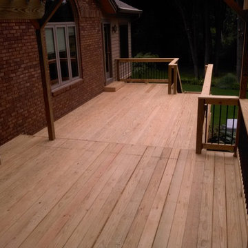 Expansive Wood with Pergola