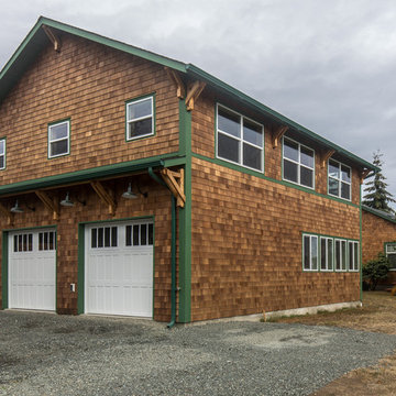 Port Angeles Detached Two-story Garage and Exercise Studio