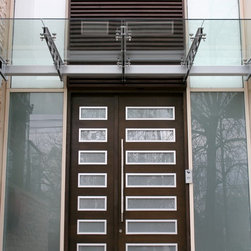 SINGLE SQUARE CUSTOM DOOR MATCHING SIDELITE - Front Doors