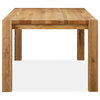 Poly and Bark Festa Dining Table, Oak, 82"