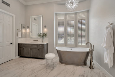 Elegant Modern Master Bathroom - Scottsdale, AZ