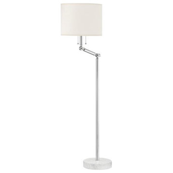 Hudson Valley Lighting MDSL151-PN Essex - 2 Light Floor Lamp