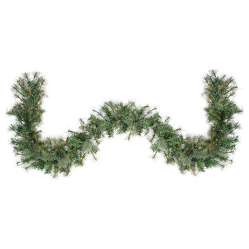 6'x9" Country Mixed Pine Artificial Christmas Garland, Unlit