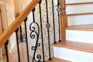 Inspiration for a staircase remodel in New York