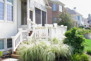 Traditional exterior home idea in Indianapolis
