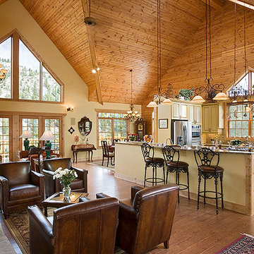 Log Home Kitchens
