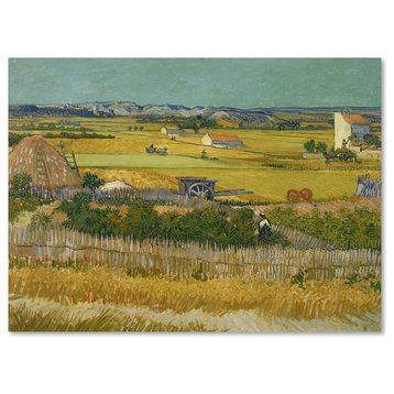 Van Gogh 'The Harvest' Canvas Art, 19 x 14
