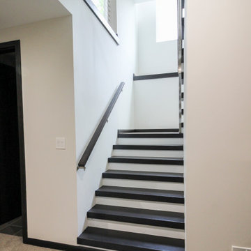 Project #70 | Open-Riser Staircase with Cable Railing