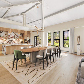 Virtual Staging Examples - Kitchen + Bathroom Renovations