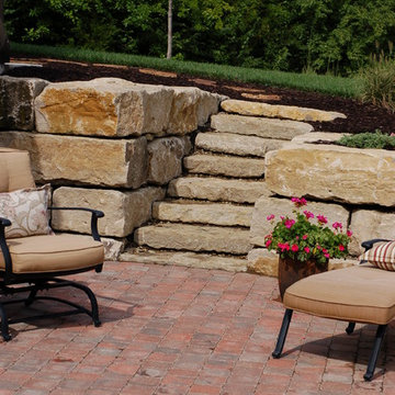 6" Limestone Steps