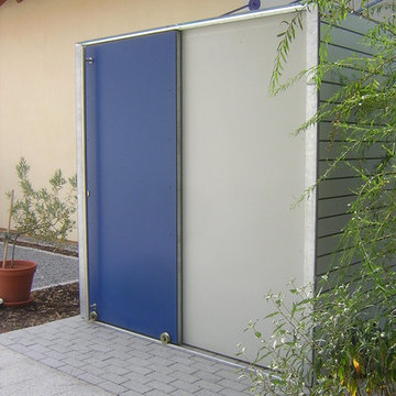 Geräteschuppen an Einfamilienhaus in Landau